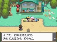 une photo d'Ã©cran de Pokemon Version Argent SoulSilver sur Nintendo DS